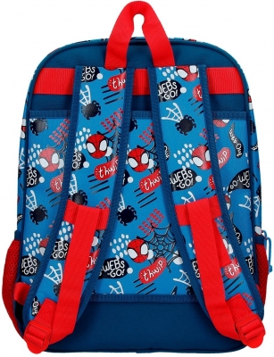 Ghiozdan scoala baieti, Marvel Go Webs Go Spidey, multicolor